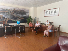 橫瀝鎮領導蒞臨中筑景觀進行參觀考察